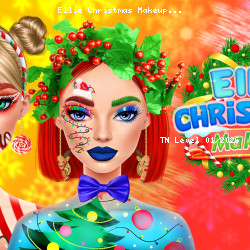 Ellie Christmas Makeup