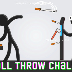 Ragdoll Throw Challenge