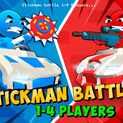 Stickman battle 1-4 Players