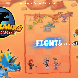 Dinosaurs Merge Master