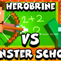 Herobrine vs Monster School