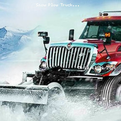 Snow Plow Truck