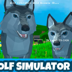 Wolf Simulator: Wild Animals 3D
