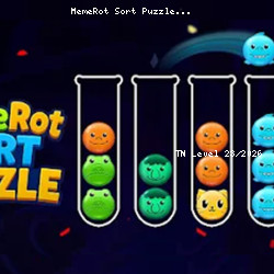 MemeRot Sort Puzzle